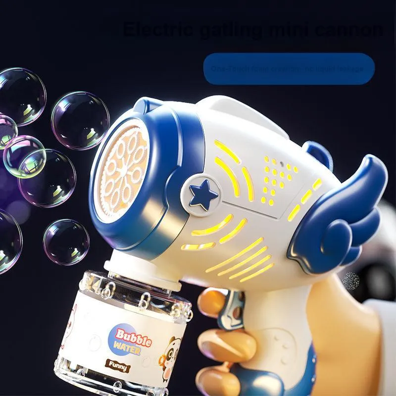 Lezhi By Me Automatic Blowing Handheld Leak Proof Bubble Machines-7