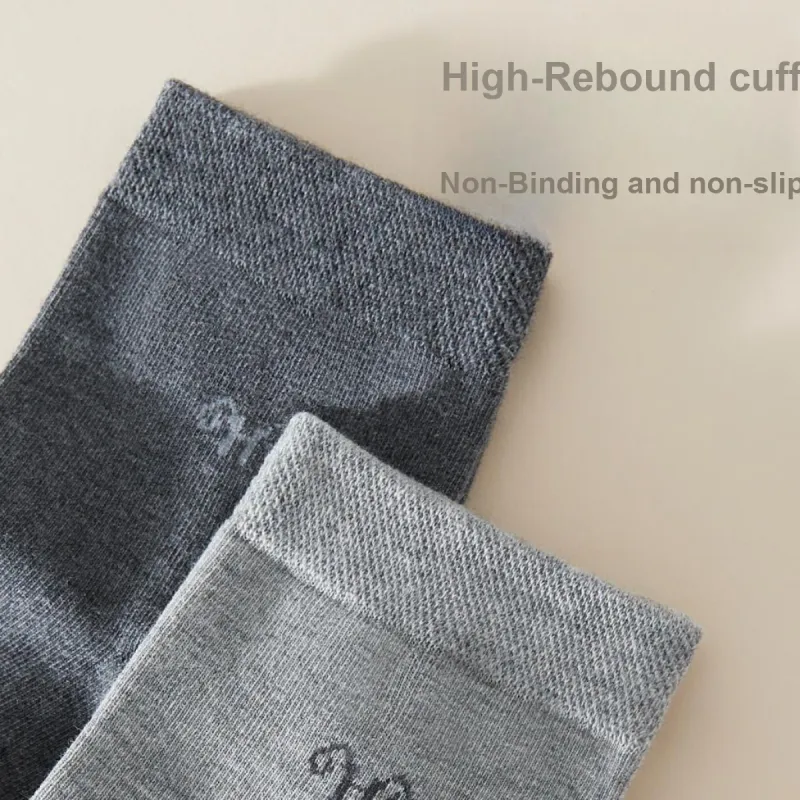 H YXIANG Mid Calf Socks Men's 6 Pack-2