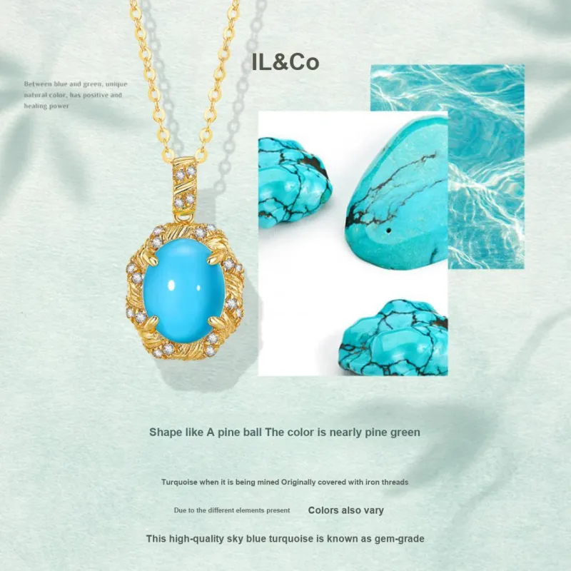 IL&CO. Turquoises Necklaces Women's-3