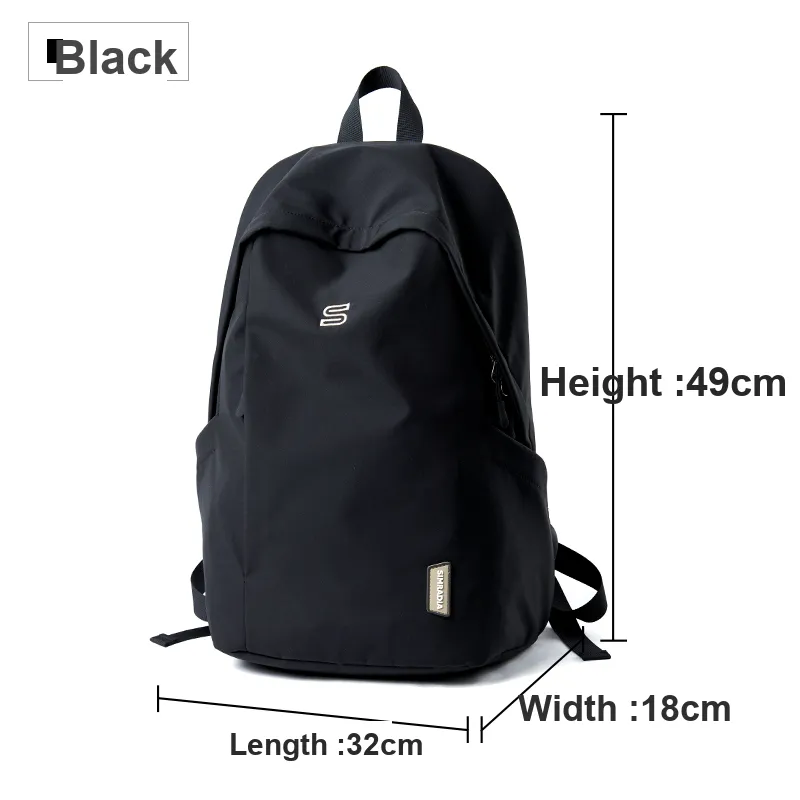 PULUWIRR Oxford Backpack Unisex Black-0