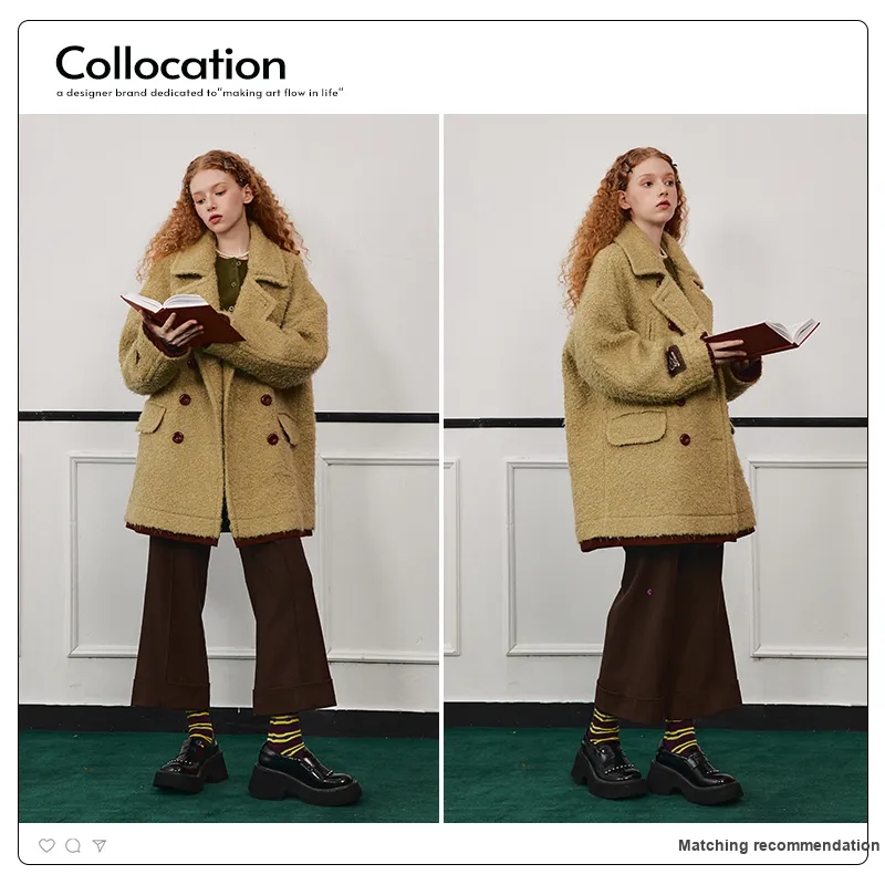 GREEN BELT Coats Women's Avocado Green-2