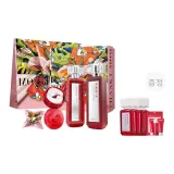 워터 120ml + 에멀전 100g + 레드 펜 아이 마스크 + 박스 + 쇼핑백 + 사각 스카프