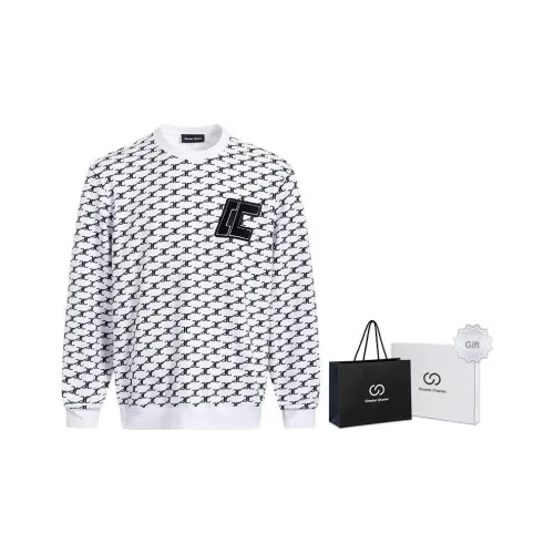 Chester Charles Толстовка Мужской Белый