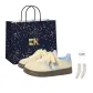 Yellow Blue (Shopping Bag Included-Socks)