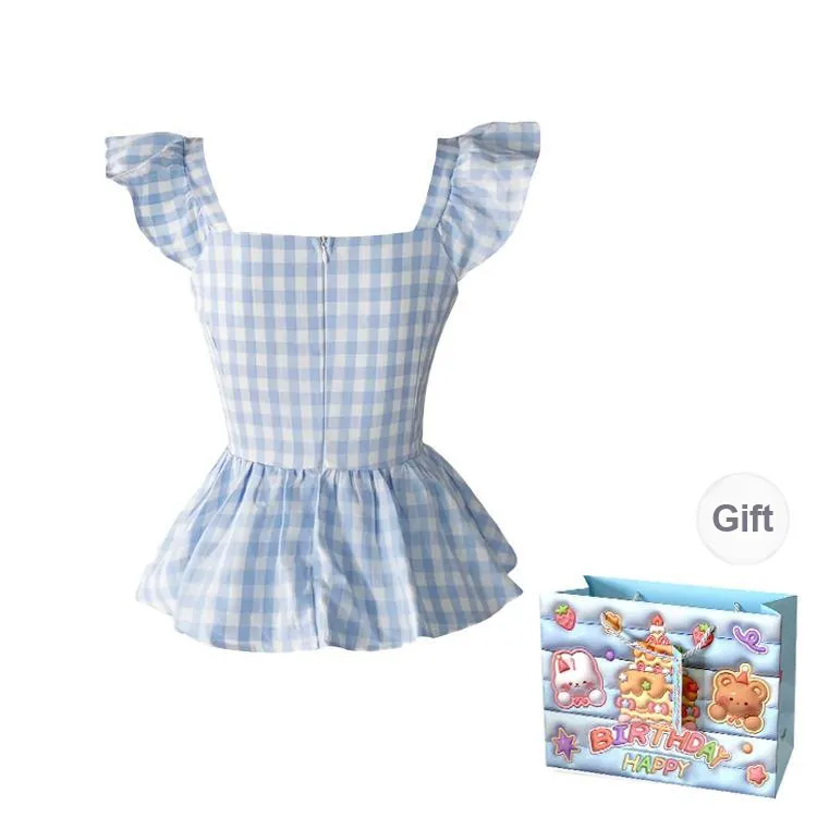 Gentle Welcome Camisole Women's Blue-1