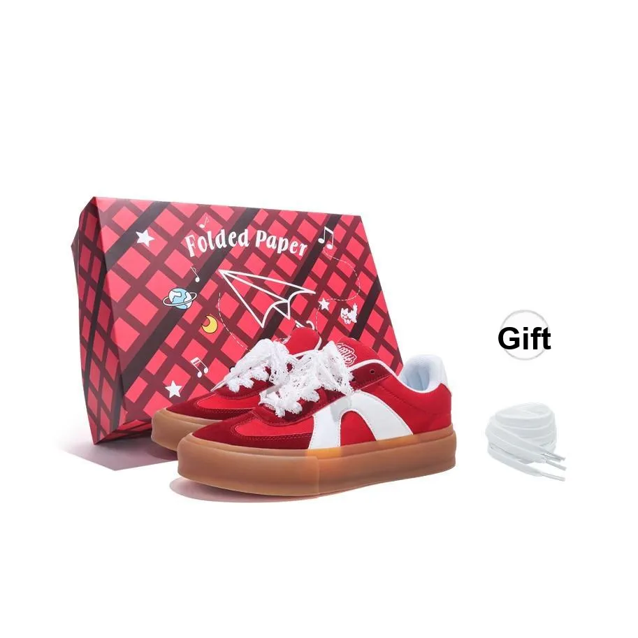 Jifffly Slip Resistant, Abrasion Resistant, Lightweight, Height Increasing Low Top Couple Platform Canvas Shoes Unisex