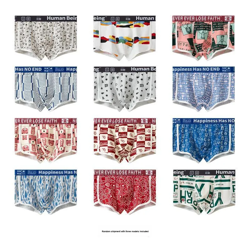 Caramella Underpants Men's 3 Pack Mixed Color-1