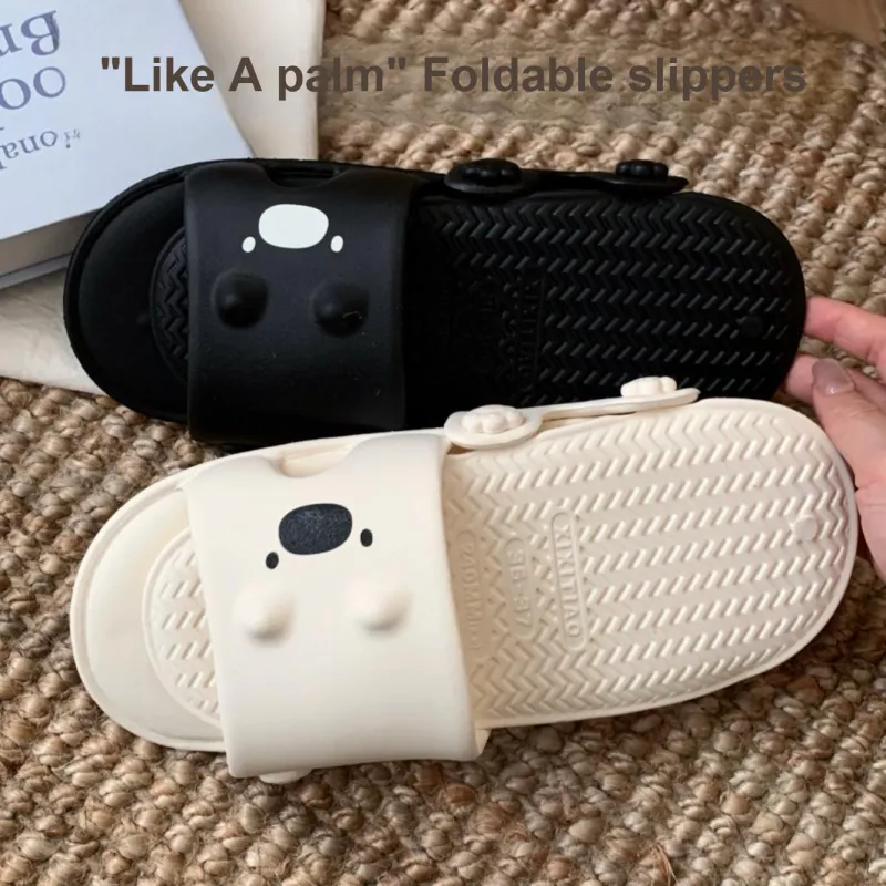 SHIGUDE Home Slippers Unisex, Black-3