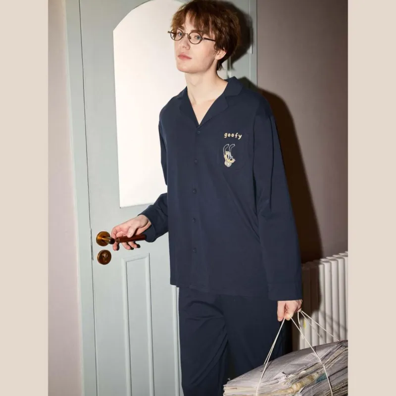 GUKOO x Disney/ X Pajama Set Men's Secret Realm Blue-6