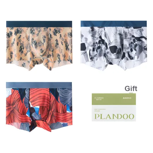 PLANDOO Underpants Men's Shopping Bag 3 Pack