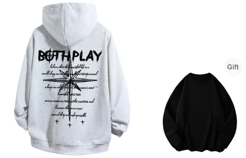 BOTH PLAY Sweatshirts Unisex-32