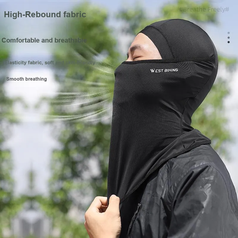 WEST BIKING Riding Equipment Pullover Face Masks Outdoor Unisex Polyamide+Elastane-2