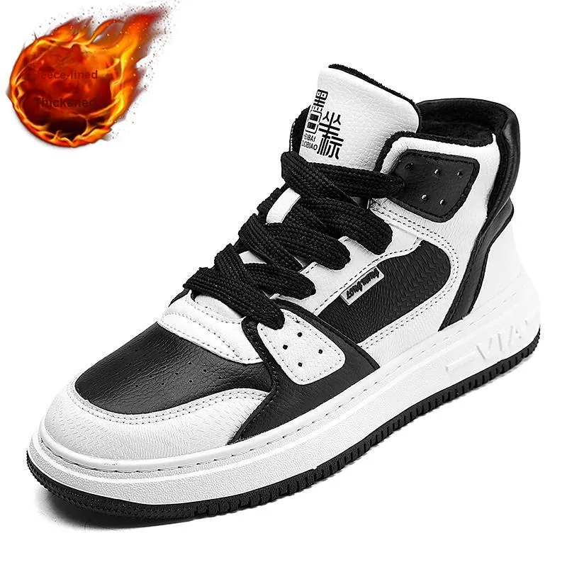 Desert Ram Warm Slip Resistant Cushioning Lightweight Mid Top Skateboard Shoes Men's-16