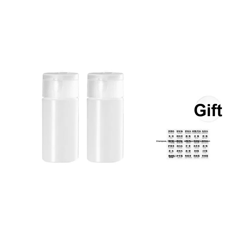 NILIYA Hose Travel Bottles With Dividers Toiletry Portable Empty Bottle-9
