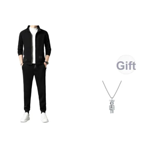 TUCANO Черный Трёхкомпонентный Набор Мужская Повседневная Спортивная Одежда