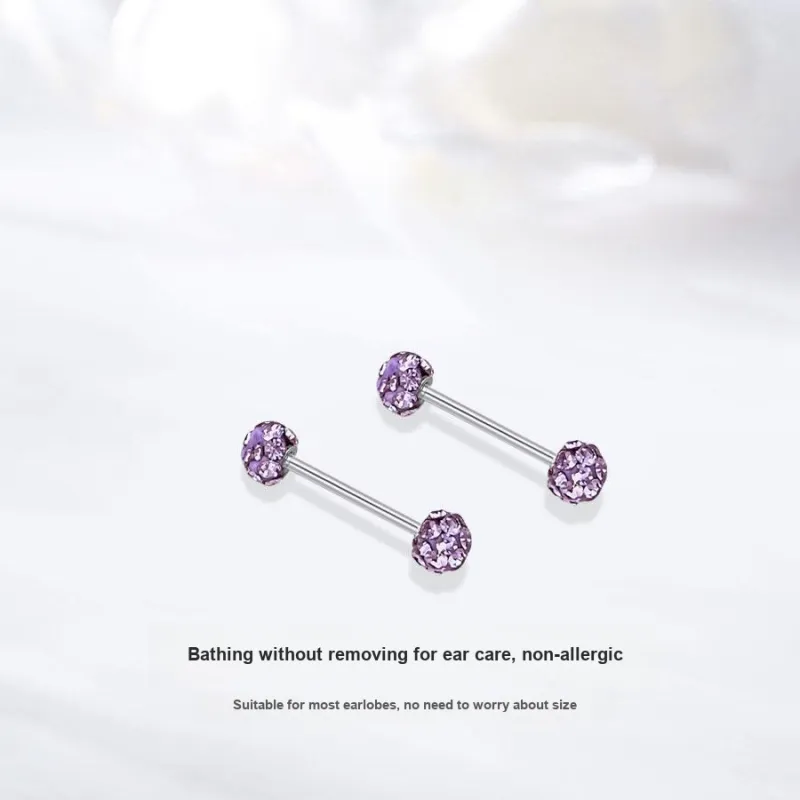 Tkb Titanium Steel Stud Earrings Unisex-5