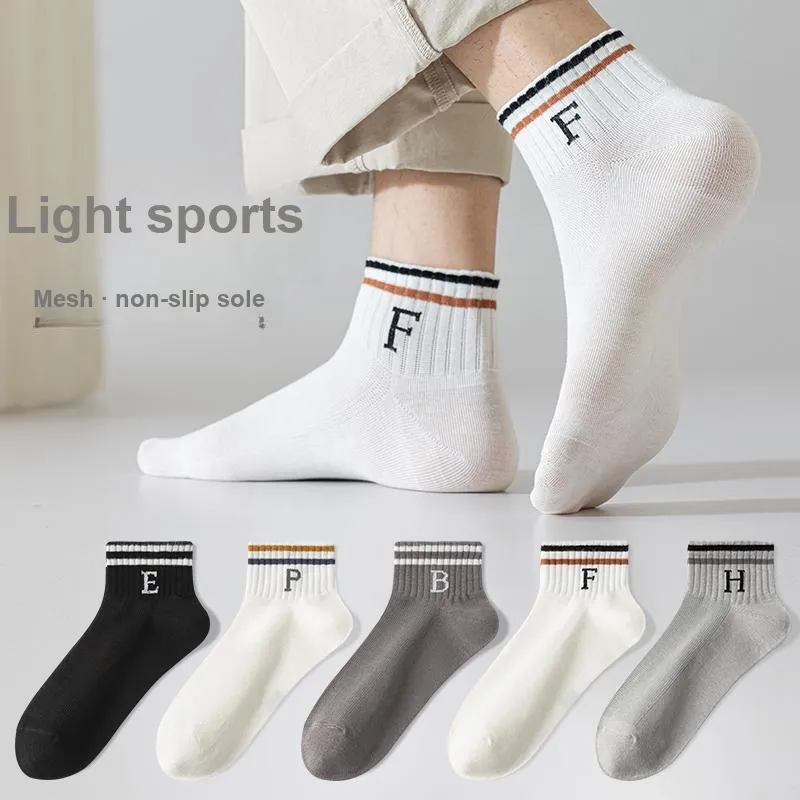 Cotton Gene Ankle Socks Men's 5 Pack-32