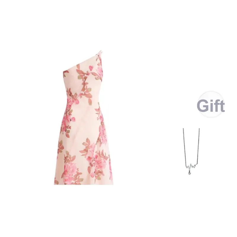 Grace Slip Dresses Women's Light Pink-1