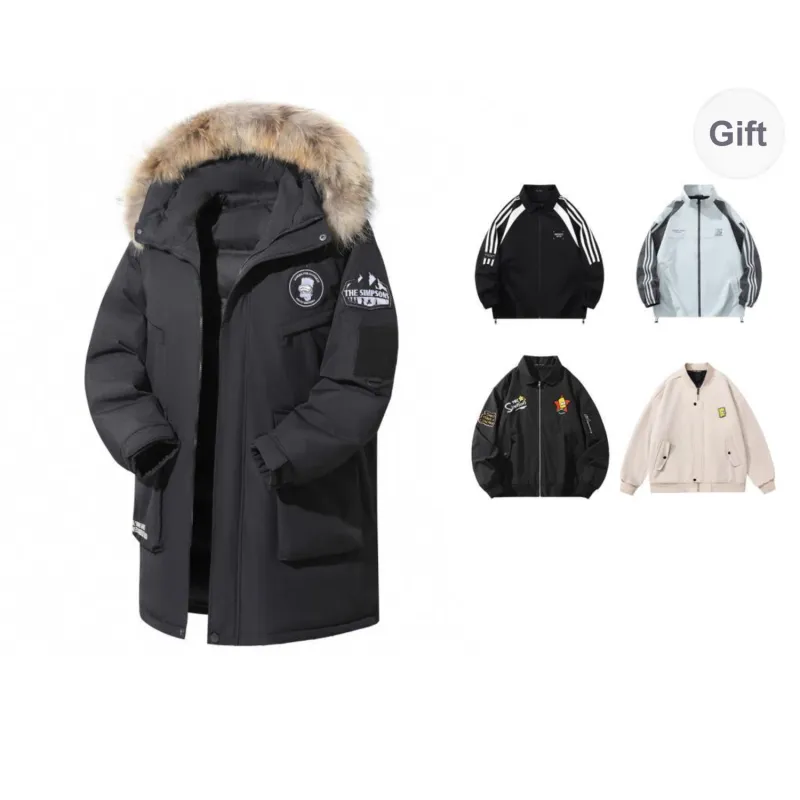 The Simpsons Down Jacket Unisex-6
