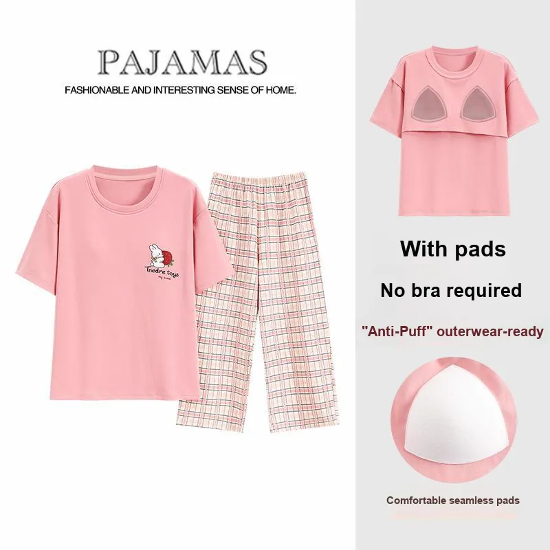 Mulong Family Pajama Set Women's Pink-1