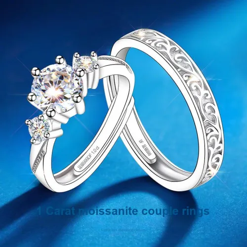 EAST BEAUTY 999 Fine Silver Rings Unisex