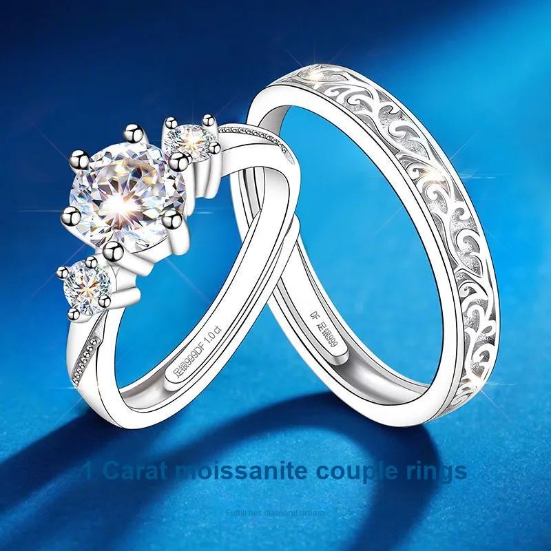 EAST BEAUTY 999 Fine Silver Rings Unisex-0