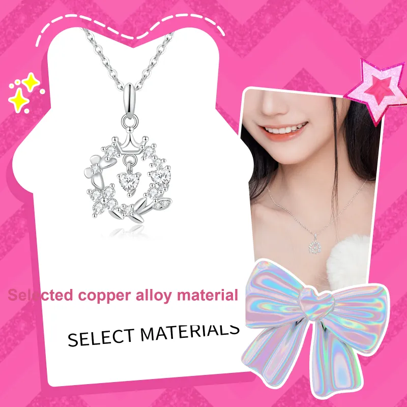 Barbie Copper Alloy Necklaces Women's-3