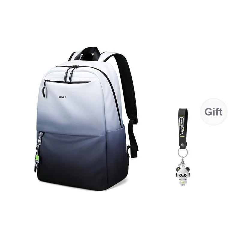 GOLF Fabric Backpack Large Size Unisex Ink Wash Gradient-0