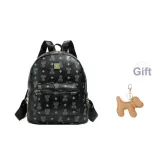 Black Printer Ribbons Puppy Pendant