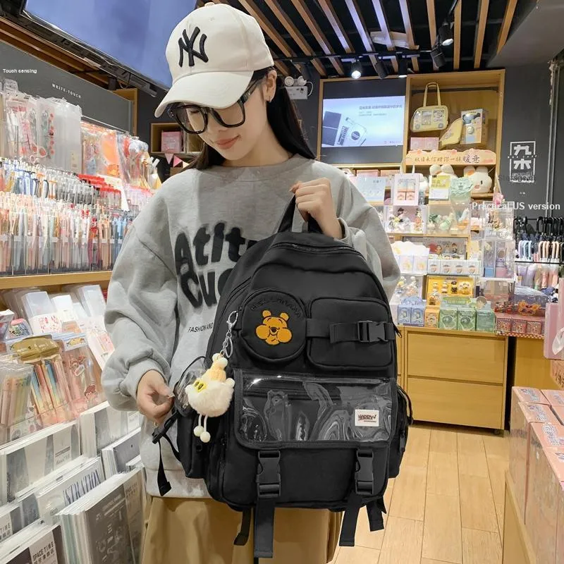Wolfhorse Nylon Backpack Unisex Multicolor-5