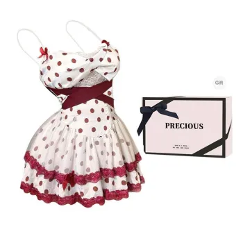 TLXT Nightgown Women's Gift Box Set White