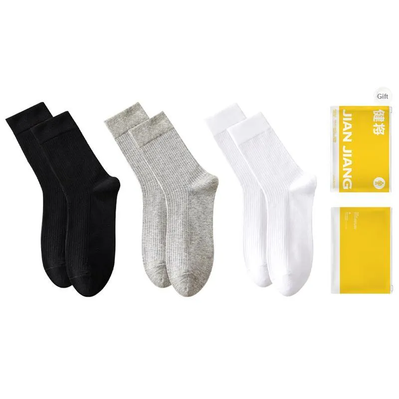 Master Mid Calf Socks Men's Shopping Bag Combo Set-11