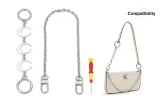 Moon Extender Chain+Decorative Chain+Comes with Screwdriver
