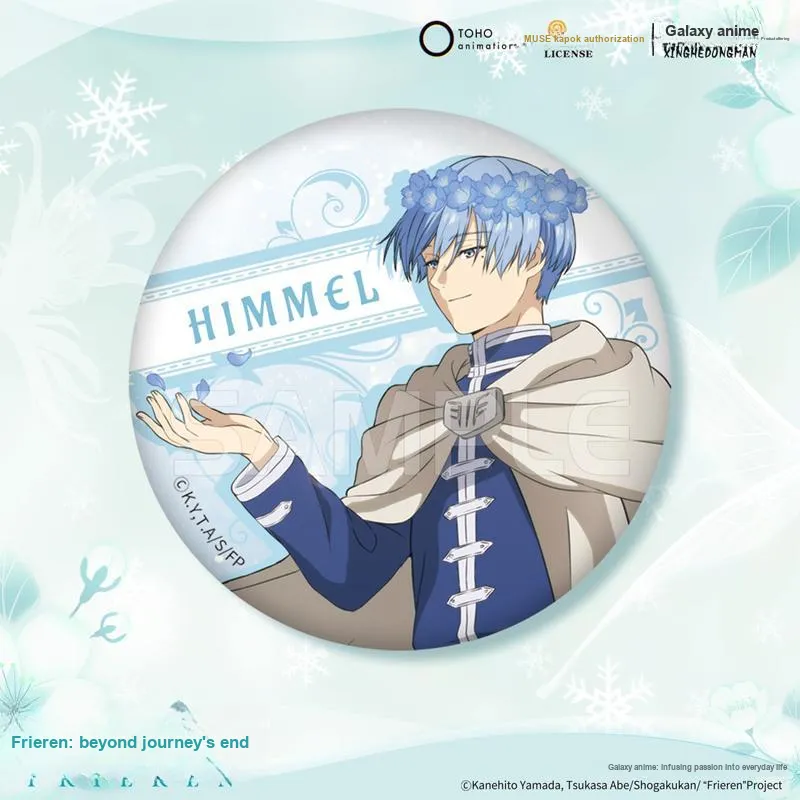 Xhdm Light Moon Grass Collection Frieren Beyond Journey's End, Akari Grass Collection, Frieren Himmel Badges-5