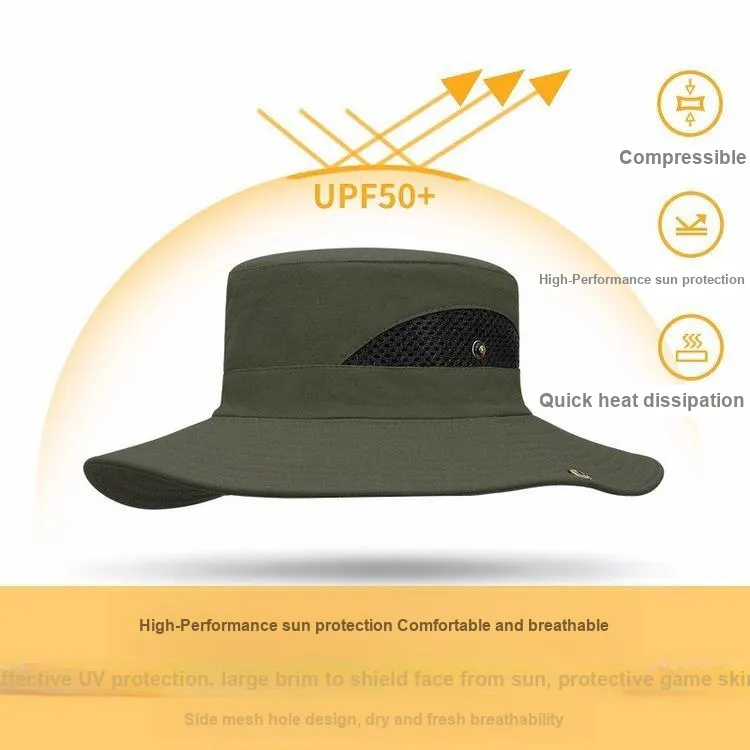 Zhuo Guang Polyester Bucket Hats Unisex-1