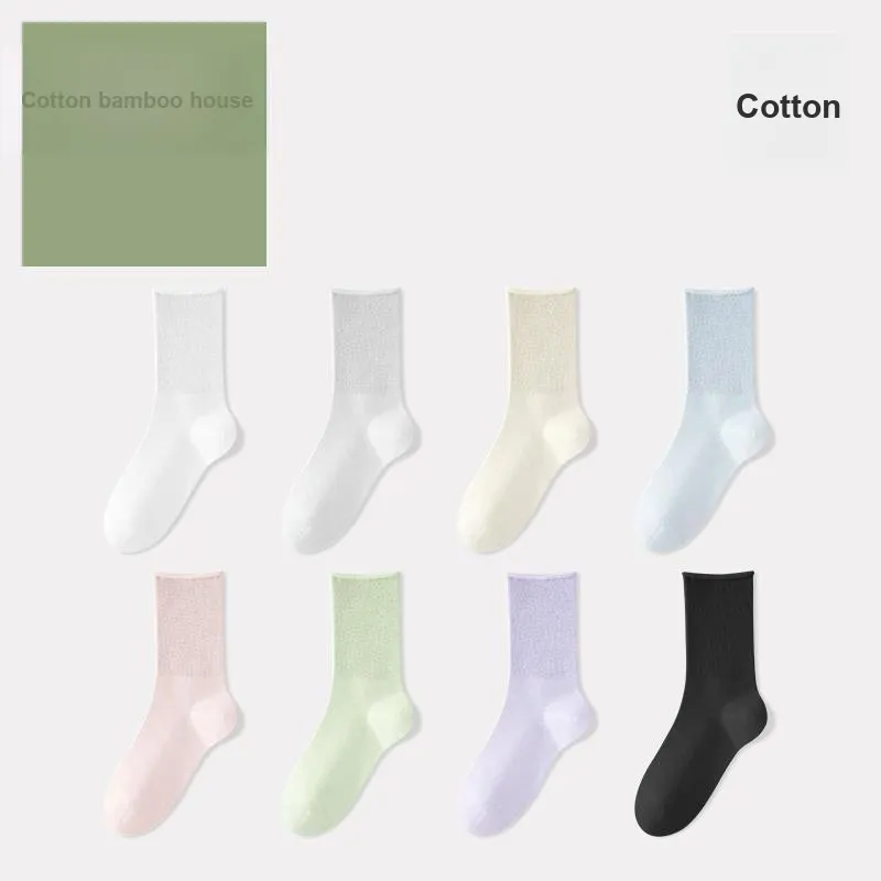 B&C.Room Mid Calf Socks Women's 5 Pack-3