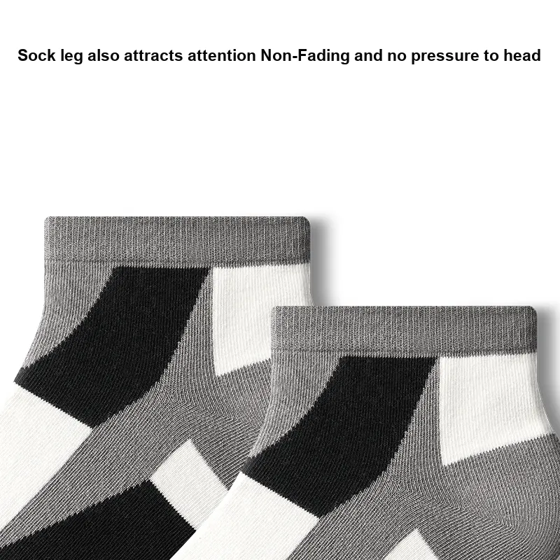 Primeet Ankle Socks Men's 5 Pack-15