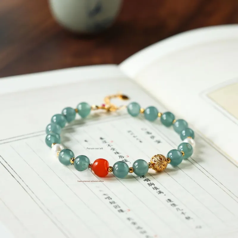 CHINA GOLD Ice Type Jadeite Bracelets Unisex-3