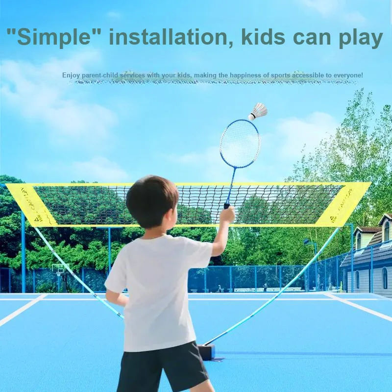 PEAK Foldable And Portable Badminton Nets Indoor And Outdoor Unisex-2