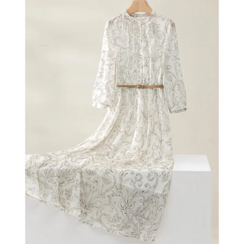 LUYOUYE Long Sleeved Dress Women's-2