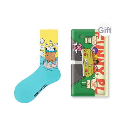 PL Носки Crew Унисекс 1 Пачка Сумка для покупок Синяя