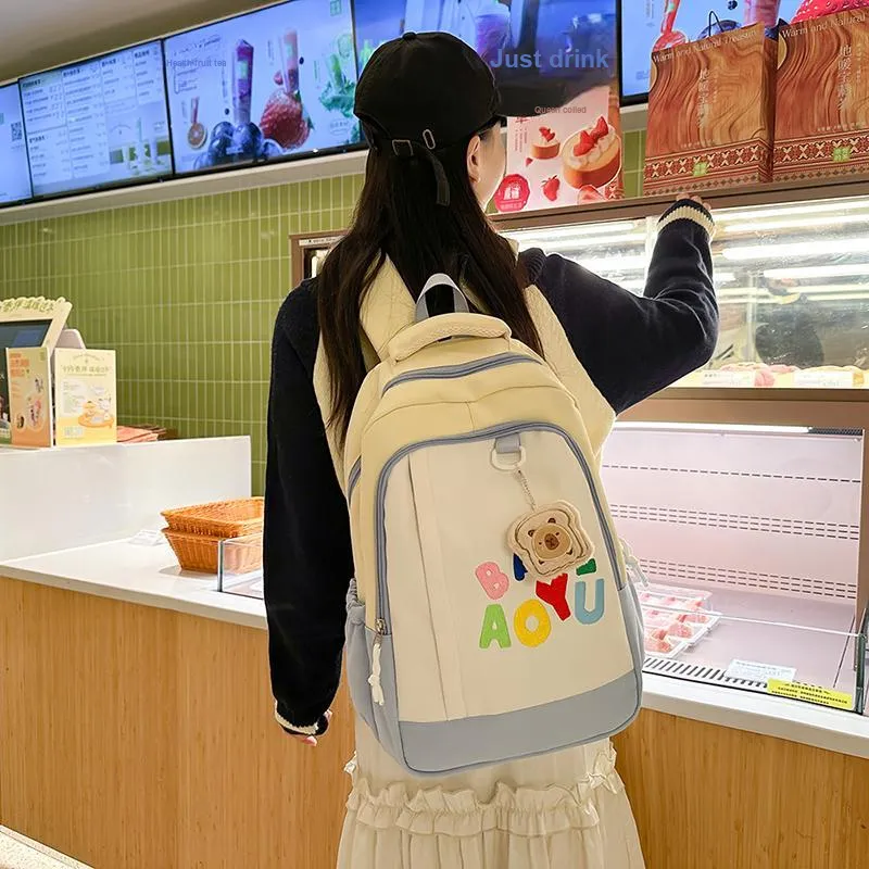 Yalu Nylon Backpack Women's Multicolor-22