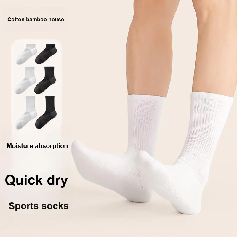 B&C.Room Mid Calf Socks Men's 4 Pack-1