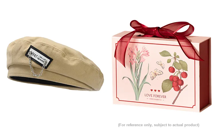 FREE RABBITⅡ Berets Unisex-3