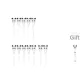 12-Pack Refill (Pearl White) with 1 Pc Main Body-Total 78m
