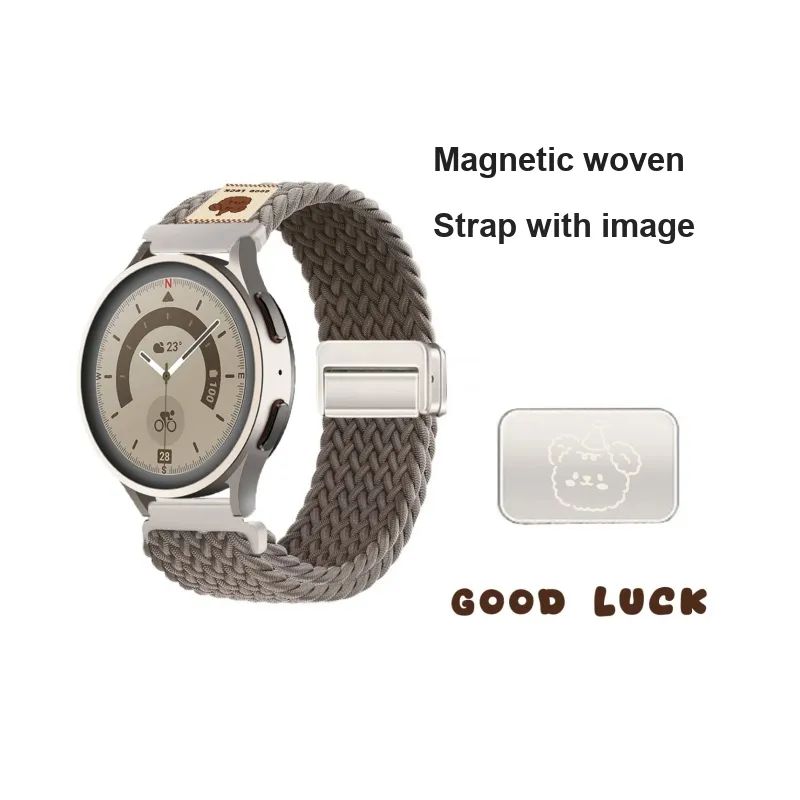 LOVINGCOOL Watch Band Huawei Compatibility 180mm Fabric Material-5