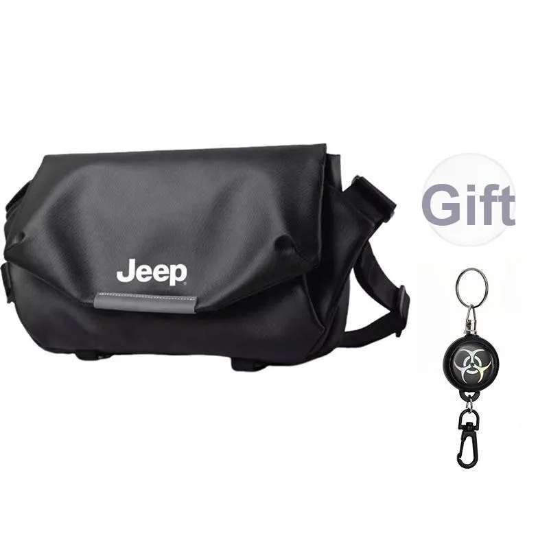 Jeep PVC Pack Regular Men's Black-0
