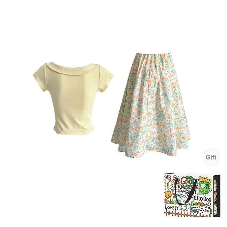 BVODE Two Piece Skirt Sets Women's-1
