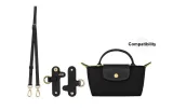 Adjustment Shoulder Strap 94-114cm+No Perforated (Black Gold Buckle)