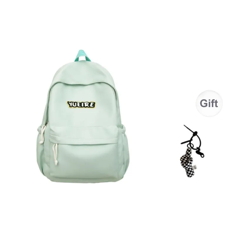 Yalu Nylon Backpack Unisex White/Black/Red/Yellow/Green/Blue-14